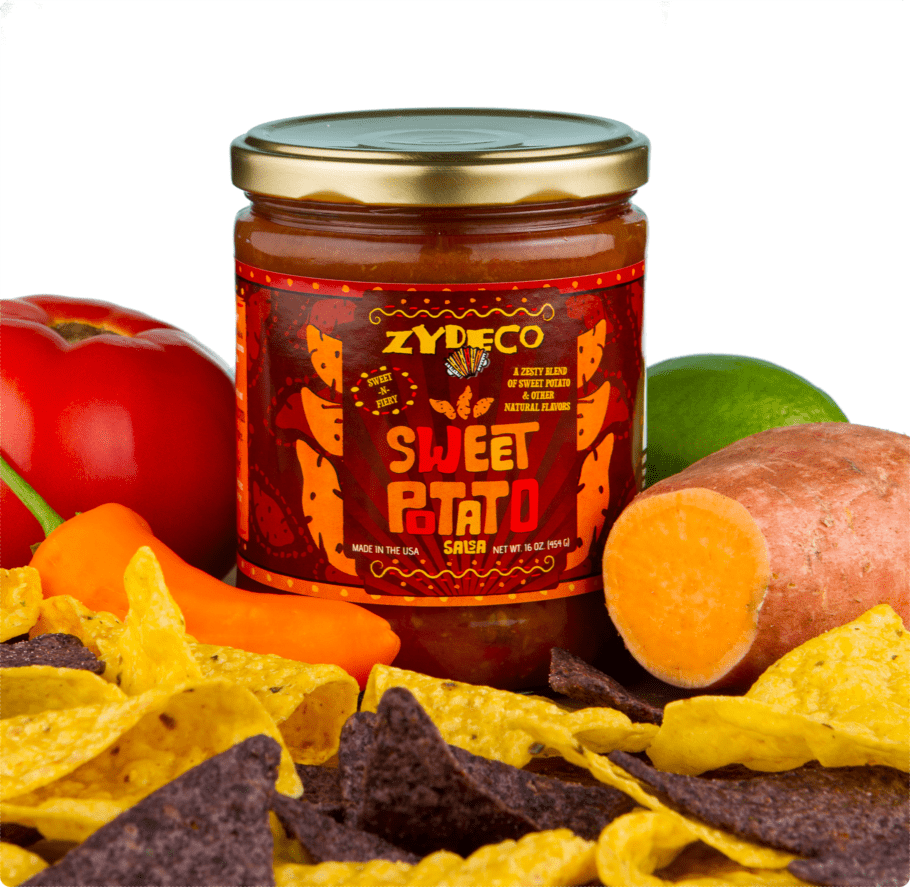 Products | Zydeco Foods - Zydeco Salsa Sweet Potato, Red Bean 